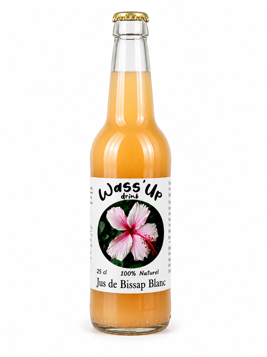 Jus de Bissap Blanc Wass'Up — 33 cl