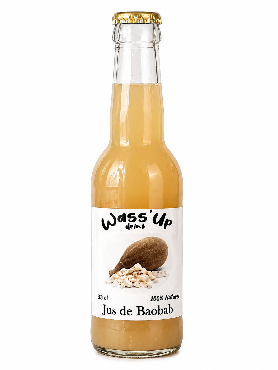 Jus de Baobab Wass'Up — 33 cl