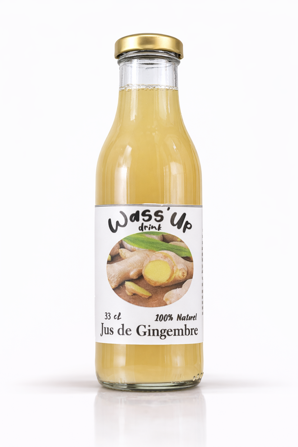 Jus de Gingembre Wass'Up — 25 cl