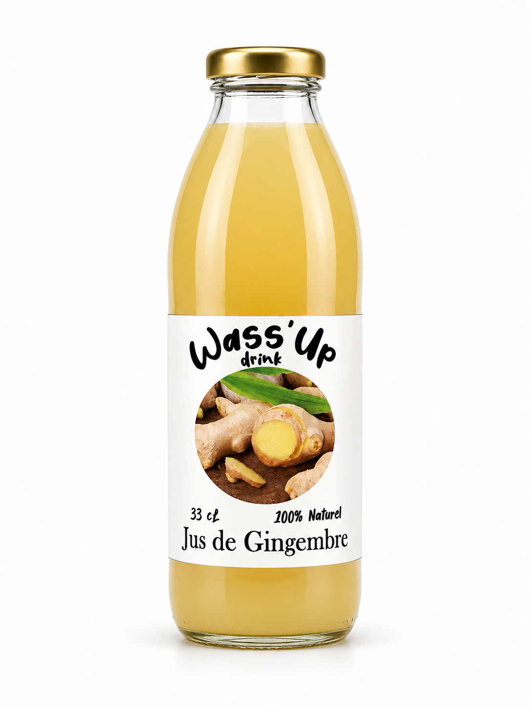 Jus de Gingembre Wass'Up — 1 L