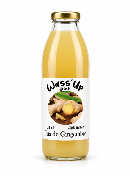 Jus de Gingembre Wass'Up — 1 L